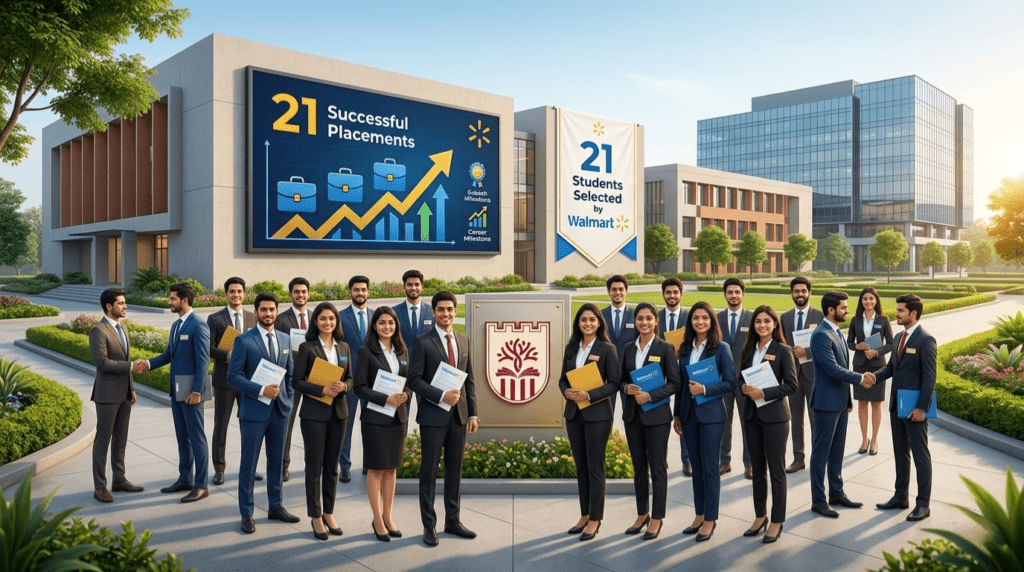Regional College of Management Bangalore Placed at Walmart in a Single Recruitment Cycle