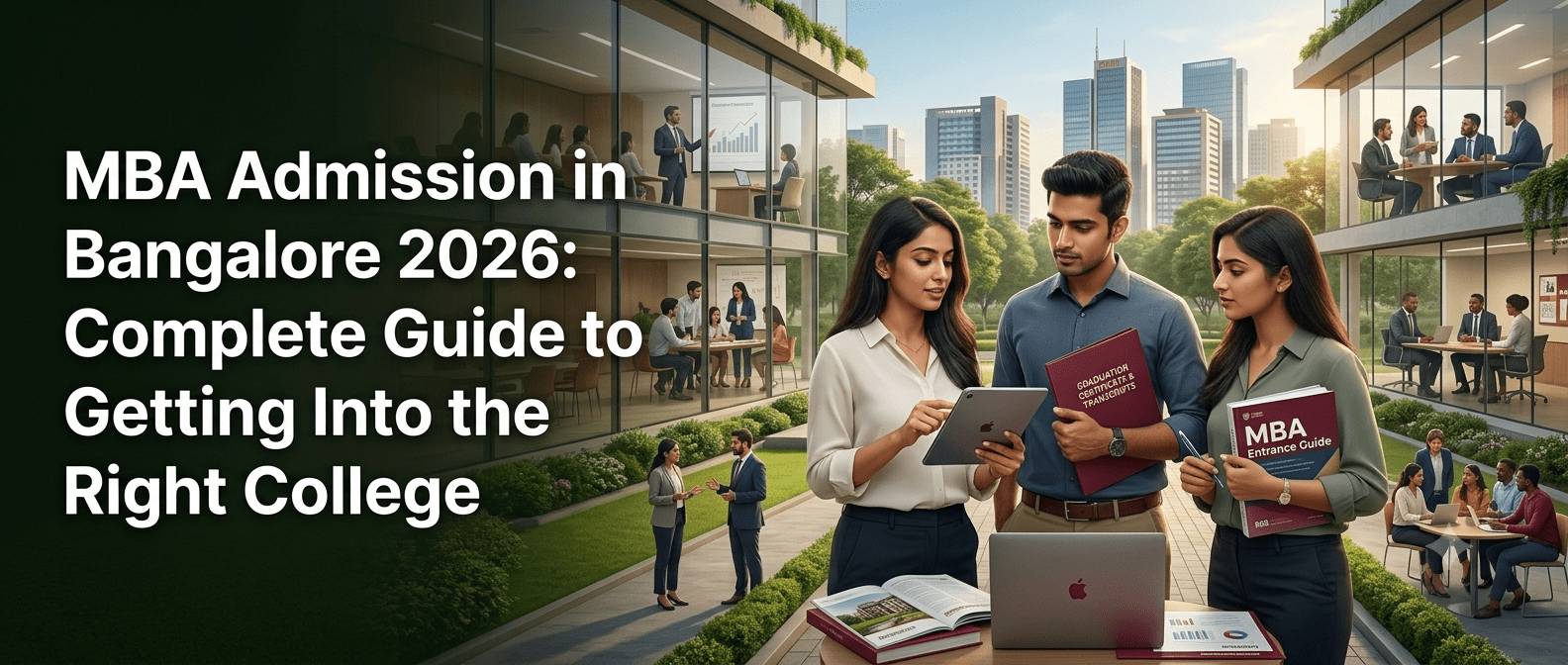 MBA Admission in Bangalore 2026 Complete Guide to Getting Into the Right College