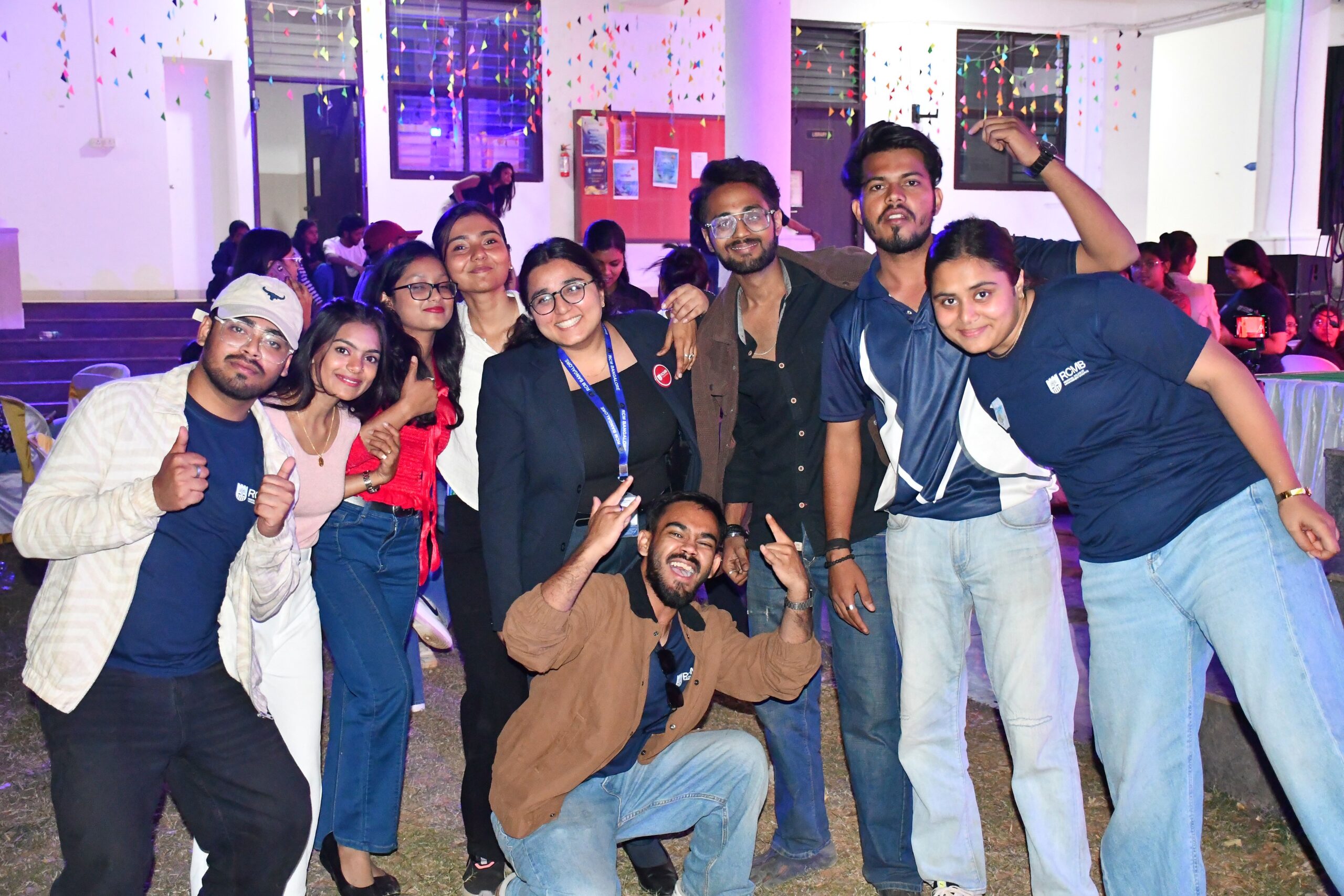 Students together at RCMB